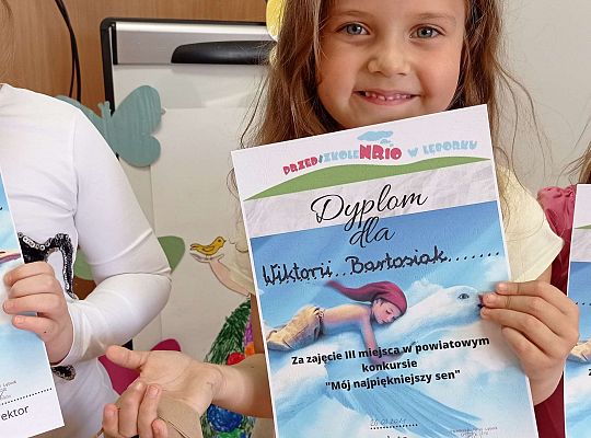 Wyniki konkursu "Mój najpiękniejszy sen"