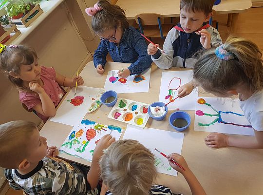 GR II Kwiaty w ogrodzie przedszkolnym