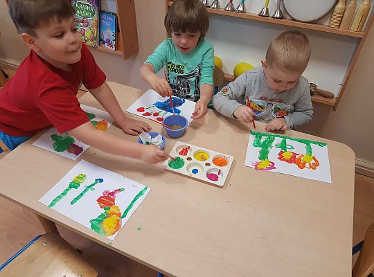 GR II Kwiaty w ogrodzie przedszkolnym