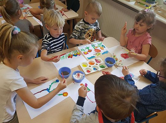 GR II Kwiaty w ogrodzie przedszkolnym