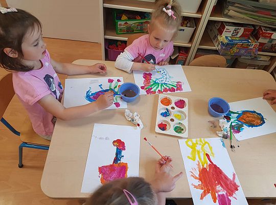 GR II Kwiaty w ogrodzie przedszkolnym