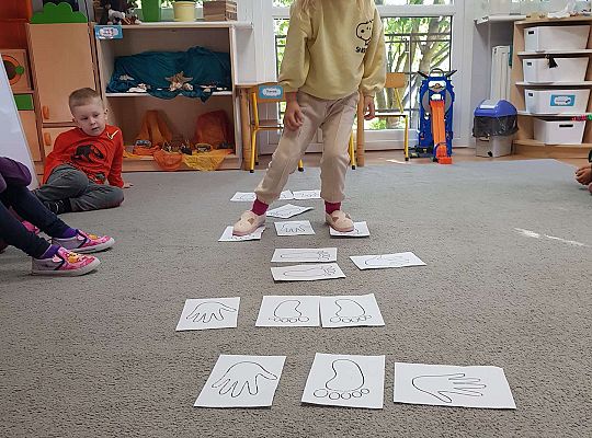 Zabawy i zajęcia w gr. III