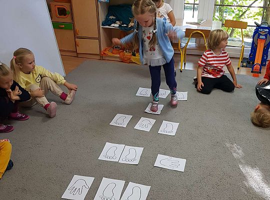 Zabawy i zajęcia w gr. III