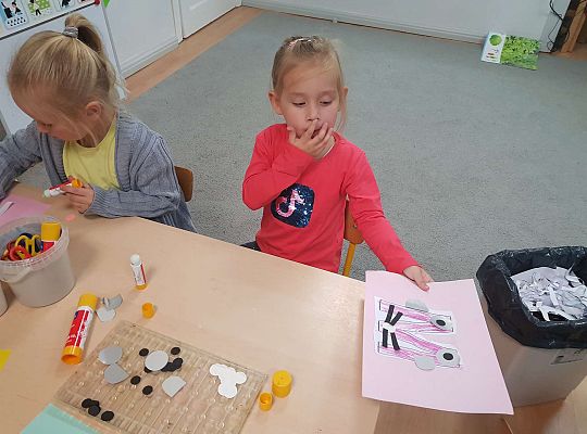 Gr. III- poznajemy literę M- zajęcia z wykorzystaniem tablicy multimedialnej