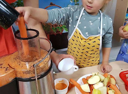 Gr. III Robimy sok warzywno- owocowy