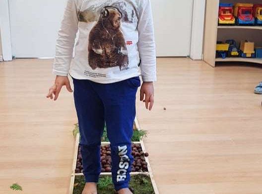 GR. II Jesienna ścieżka sensoryczna