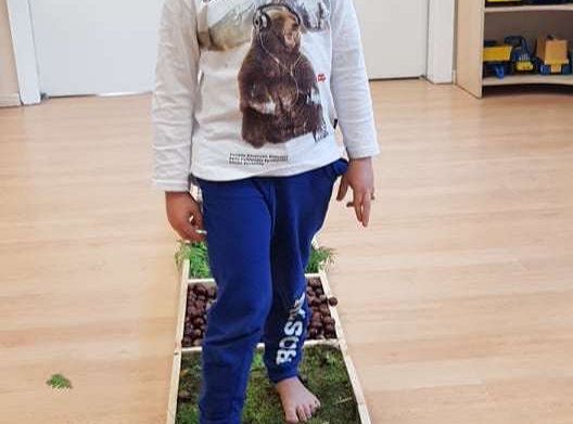 GR. II Jesienna ścieżka sensoryczna