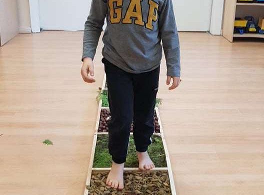 GR. II Jesienna ścieżka sensoryczna