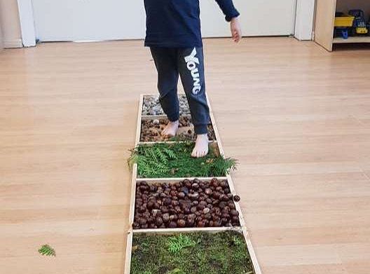 GR. II Jesienna ścieżka sensoryczna