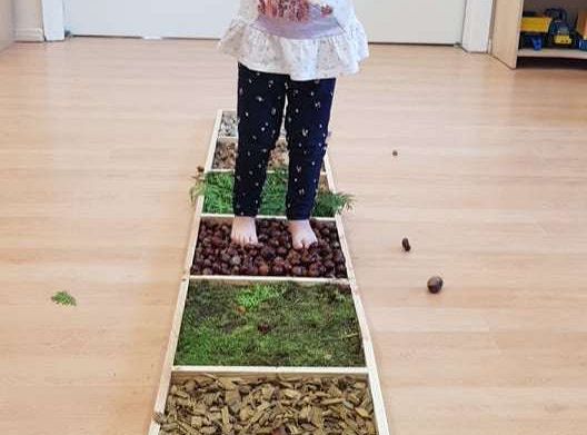 GR. II Jesienna ścieżka sensoryczna