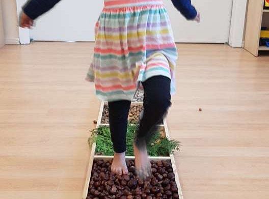 GR. II Jesienna ścieżka sensoryczna