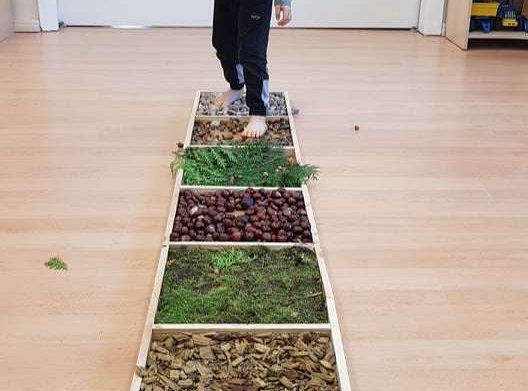 GR. II Jesienna ścieżka sensoryczna