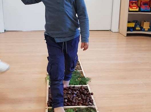 GR. II Jesienna ścieżka sensoryczna