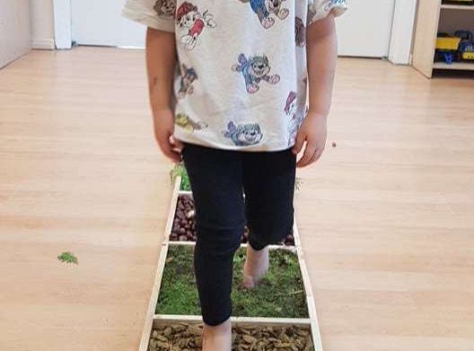 GR. II Jesienna ścieżka sensoryczna