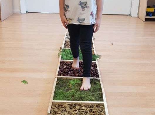 GR. II Jesienna ścieżka sensoryczna