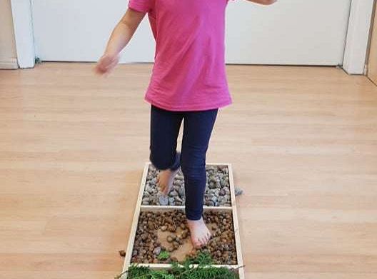 GR. II Jesienna ścieżka sensoryczna