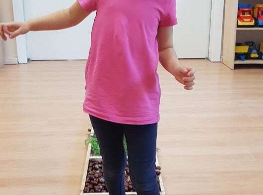 GR. II Jesienna ścieżka sensoryczna