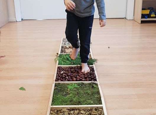 GR. II Jesienna ścieżka sensoryczna