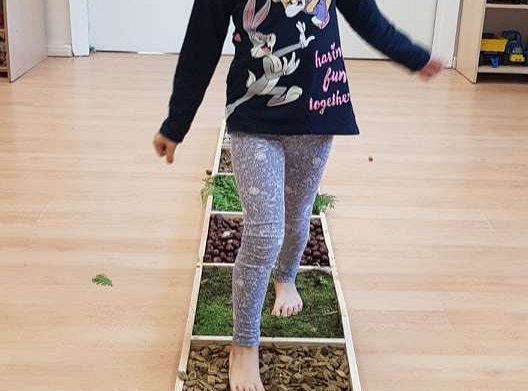 GR. II Jesienna ścieżka sensoryczna