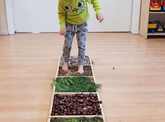 GR. II Jesienna ścieżka sensoryczna