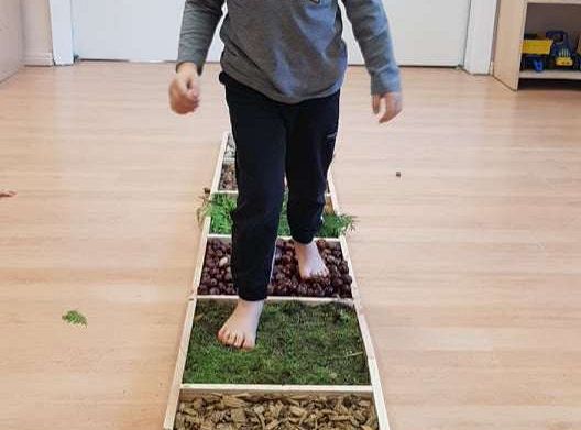 GR. II Jesienna ścieżka sensoryczna