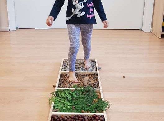 GR. II Jesienna ścieżka sensoryczna