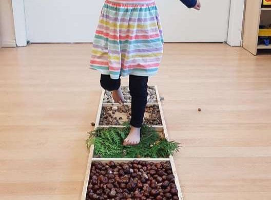 GR. II Jesienna ścieżka sensoryczna