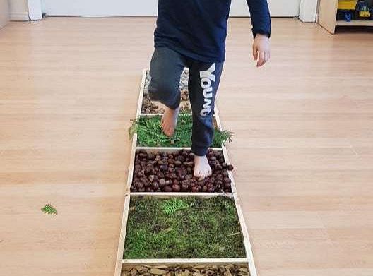 GR. II Jesienna ścieżka sensoryczna