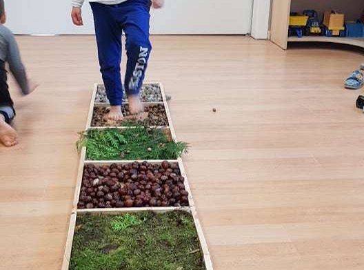 GR. II Jesienna ścieżka sensoryczna