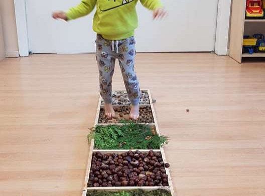 GR. II Jesienna ścieżka sensoryczna