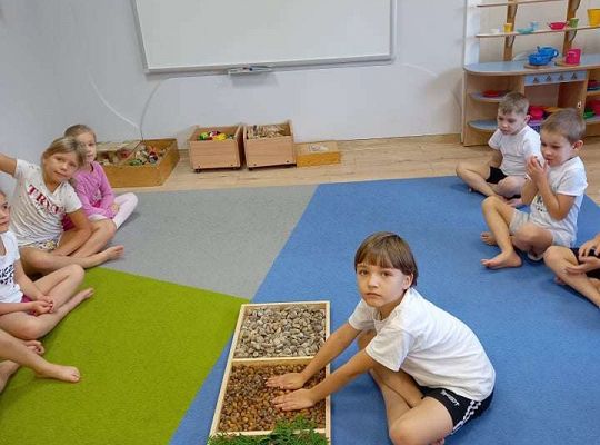 Gr.IV Jesienna ścieżka sensoryczna