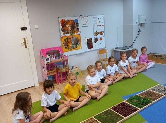 Gr.IV Jesienna ścieżka sensoryczna