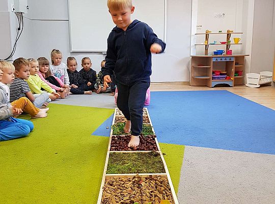 Gr. III Jesienna ścieżka sensoryczna