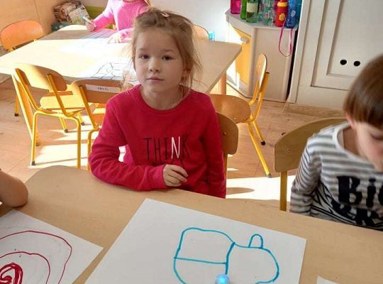 Gr. IV Pierwsze zajęcia  z ozobotami