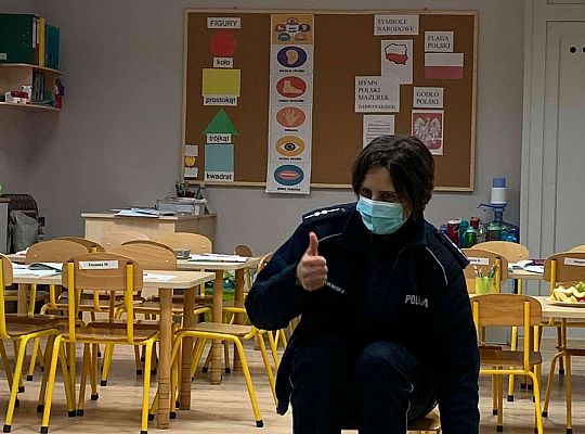 Gr IV Spotkanie z p. policjantką