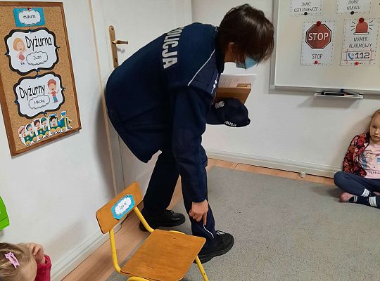 Gr III Spotkanie z p. policjantką