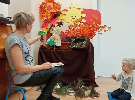 Gr. I i II Teatrzyk "Przygody krasnala Hałabały"