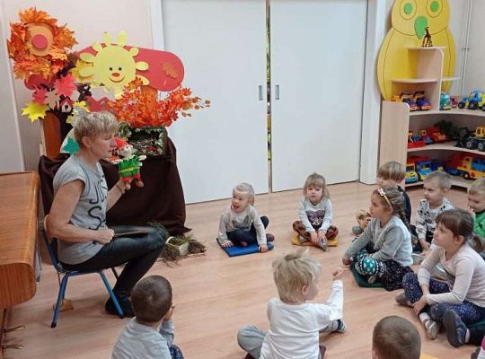 Gr. I i II Teatrzyk "Przygody krasnala Hałabały"