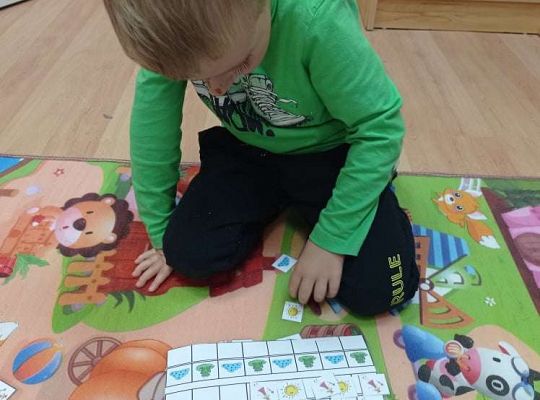 GR. I Ćwiczymy sekwencje oraz dzikie zwierzęta w naszej sali