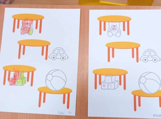 Gr. I Ćwiczymy orientację przestrzenną