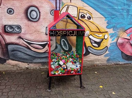 Zbieramy nakrętki dla Hospicjum