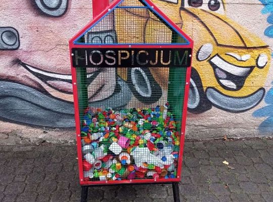 Zbieramy nakrętki dla Hospicjum