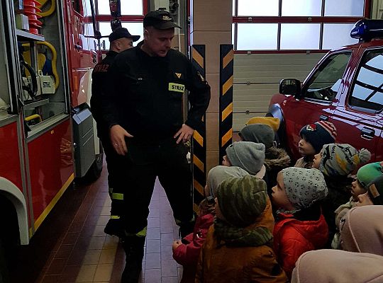 Gr. II i III Wizyta w Komendzie Straży Pożarnej