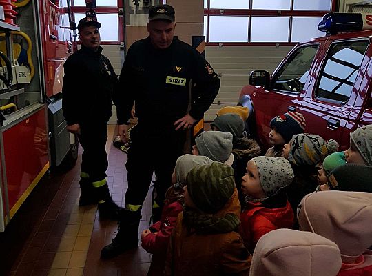 Gr. II i III Wizyta w Komendzie Straży Pożarnej