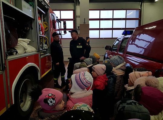 Gr. II i III Wizyta w Komendzie Straży Pożarnej