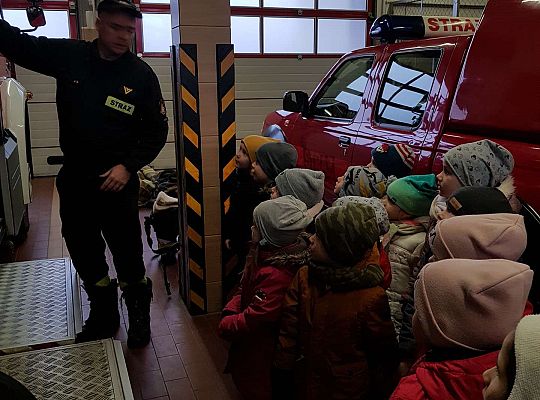 Gr. II i III Wizyta w Komendzie Straży Pożarnej