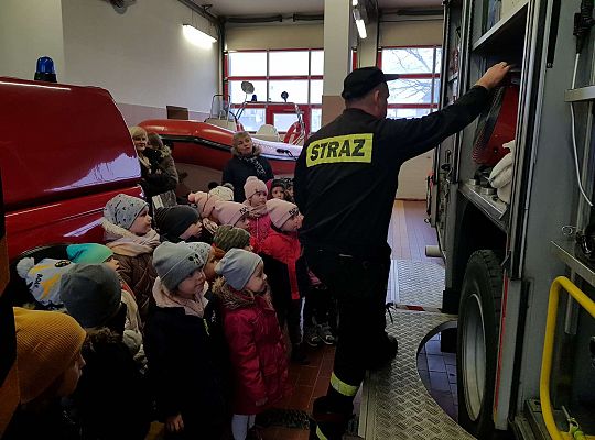 Gr. II i III Wizyta w Komendzie Straży Pożarnej