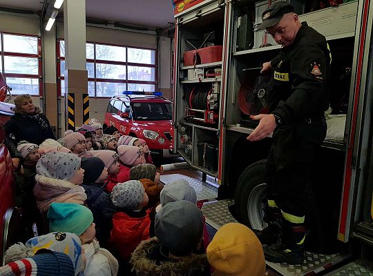 Gr. II i III Wizyta w Komendzie Straży Pożarnej