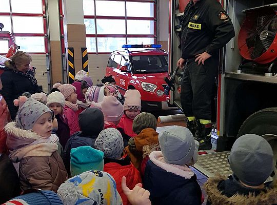 Gr. II i III Wizyta w Komendzie Straży Pożarnej