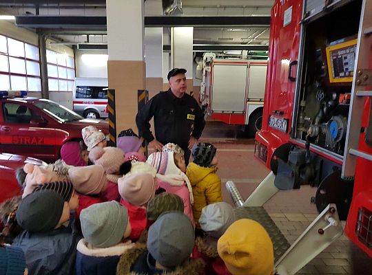 Gr. II i III Wizyta w Komendzie Straży Pożarnej